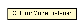 Package class diagram package ColumnModelListener