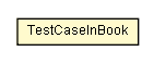 Package class diagram package TestCaseInBook